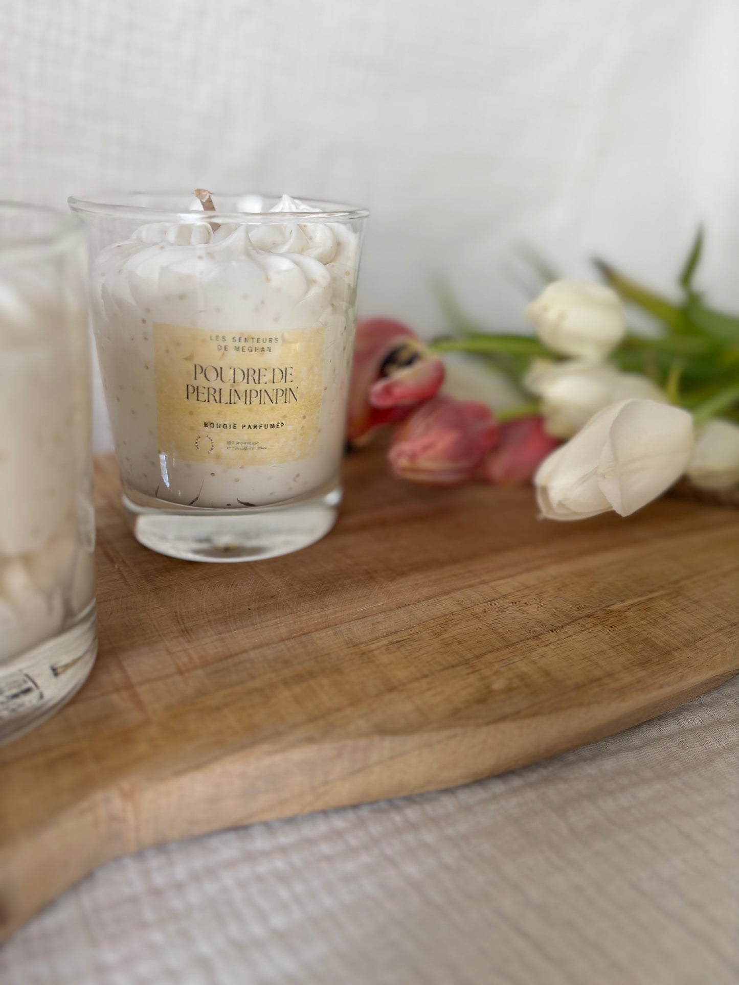 Les bougies artisanales parfumées sucrées