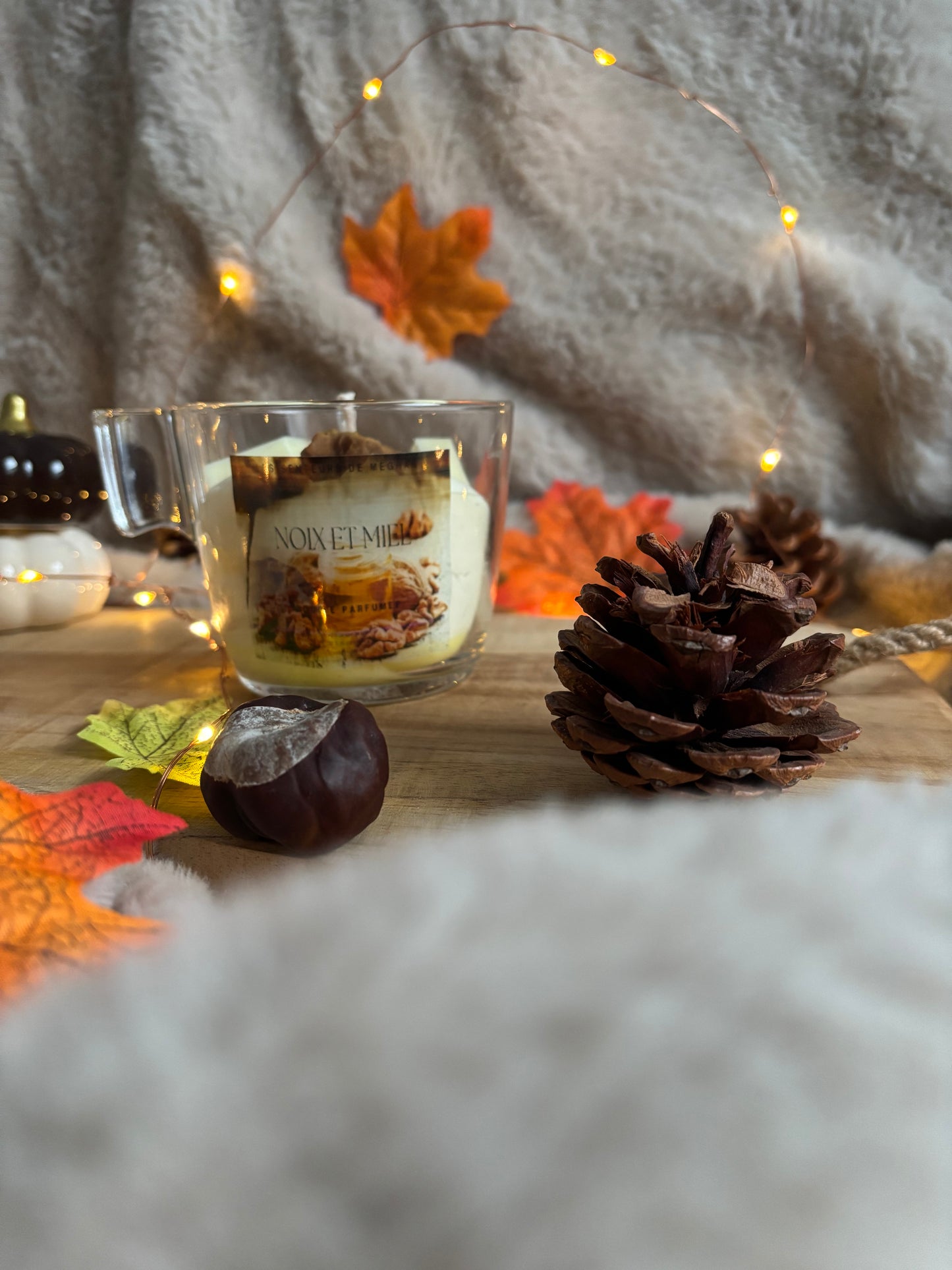 Bougies artisanales automnales 🍂