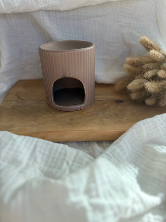 Brûle parfum minimaliste rayés