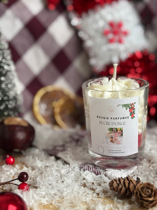 Bougie artisanale Noel 🎁