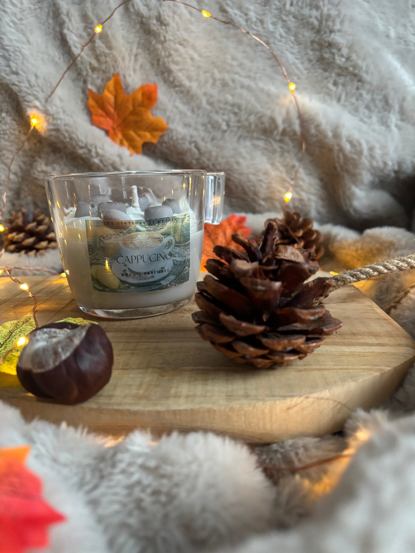 Bougies artisanales automnales 🍂
