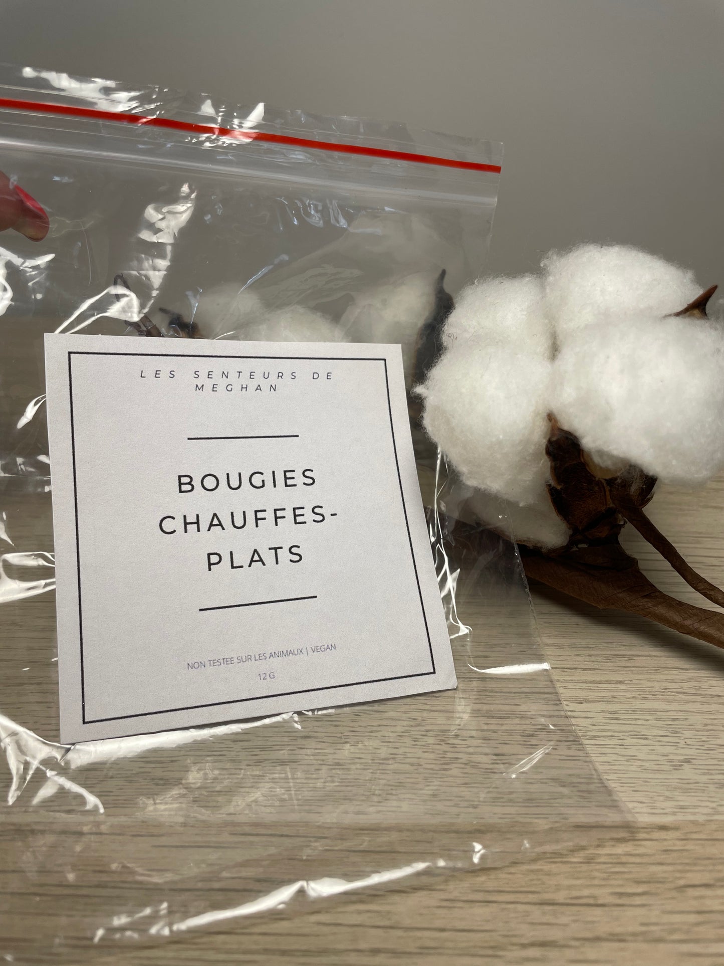 Bougie chauffe-plat